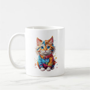 Caneca De Café Gato de Miau
