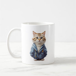 Caneca De Café Gato de Miau