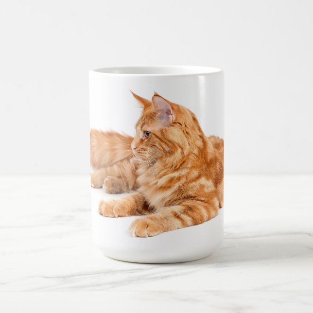 Caneca De Café Gato de racum de Maine (Centro)