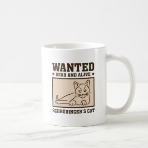 Caneca De Café Gato de Schrodinger
