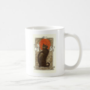 Caneca De Café Gato de Steinlein - Art Nouveau