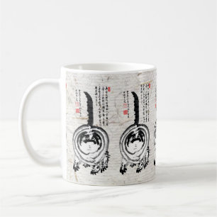 Caneca De Café Gato De Tabby Japonês Com Brisas Chonky