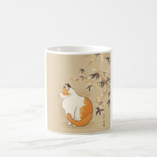 Caneca De Café Gato de Ukiyoe Japonês
