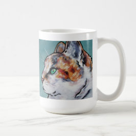 Caneca De Café Gato do gatinho de Paris
