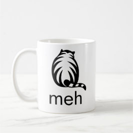 Caneca De Café gato do meh