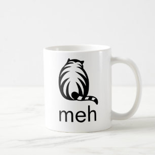 Caneca De Café gato do meh