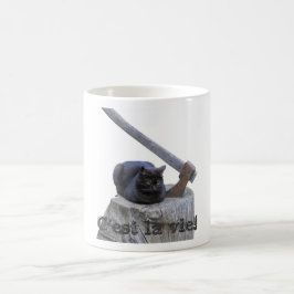 Caneca De Café gato, É a vida!