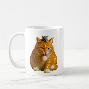 Caneca De Café Gato Engraçado