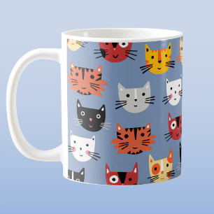 Caneca De Café Gato Engraçado