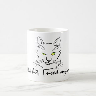 Caneca De Café Gato Engraçado