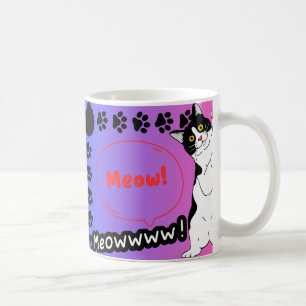 Caneca De Café gato engraçado