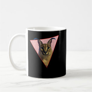 Caneca De Café Gato engraçado Big Floppa Meme