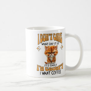 Caneca De Café Gato Engraçado Café Engraçado Sobre Sarcasmo Quero