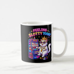 Caneca De Café Gato Engraçado se Sentindo Desanimado Hoje