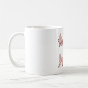 Caneca De Café Gato esfinge Delight � Bela Arte Animal