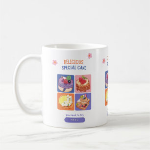 Caneca De Café Gato especial de bolos delicioso