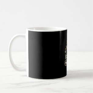 Caneca De Café Gato Fantasma Magia de Halloween