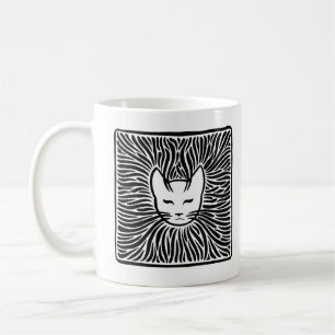 Caneca De Café Gato Feliz