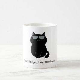 Caneca De Café Gato Fofo e Divertido