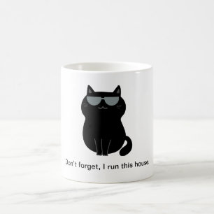 Caneca De Café Gato Fofo e Divertido