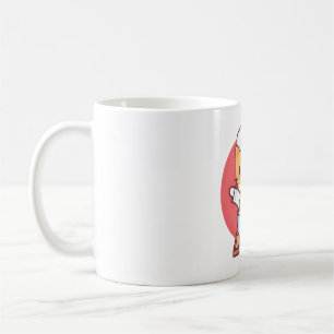 Caneca De Café Gato Fofo Neko Chef Servindo Macarrão Japonês Rame