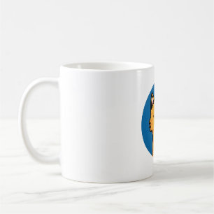 Caneca De Café Gato Gengibre Kawaii