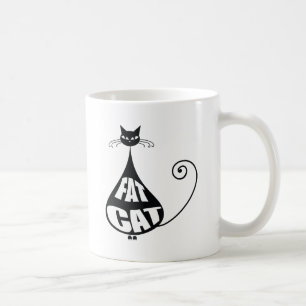 Caneca De Café Gato gordo