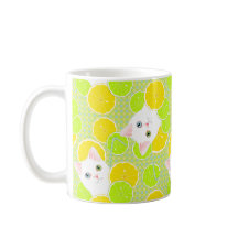 Gato gostoso do gatinho da limonada ensolarado,