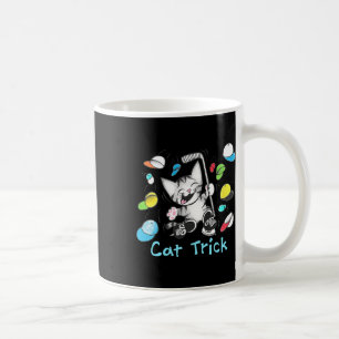 Caneca De Café Gato Hat Trick Hóquei no Gelo Marcando Gatinho Gat