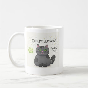 Caneca De Café Gato Kawaii Fofo Estética Impressão