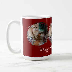Caneca De Café Gato laranja, Foto Texto Personalizar , Meowy Nata