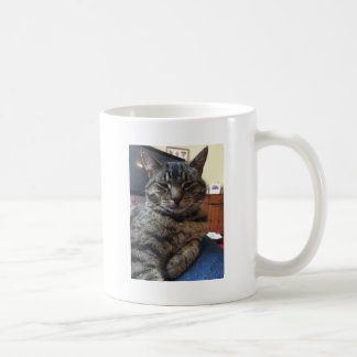 Caneca De Café Gato listrado