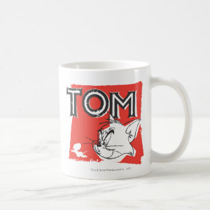 Caneca De Café Gato louco de Tom e de Jerry