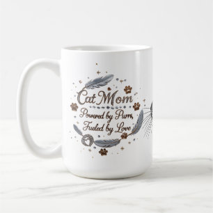 Caneca De Café Gato Luxuoso Mãe Mug - Acionado por Purrs & Love