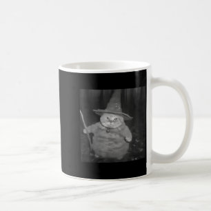 Caneca De Café Gato Mago Gordo Gatinho Mago Gato Engraçado Meme B