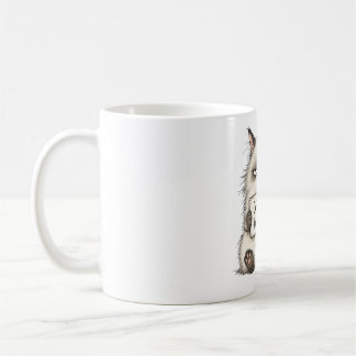 Caneca De Café Gato Mal-humorado