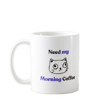 Gato Matinal Engraçado e Humorístico