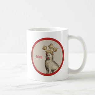 Caneca De Café Gato Medieval "Blep"