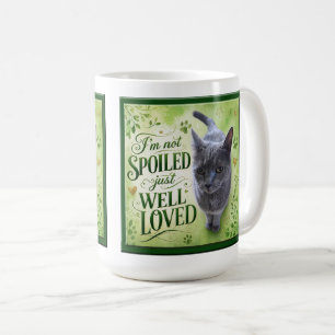 Caneca De Café Gato Não É Mimado, É Apenas Muito Amado
