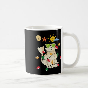 Caneca De Café Gato Natal Em Julho Kit Frio Pet Verão Tropi