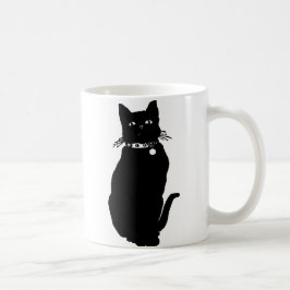 Caneca De Café Gato Negro