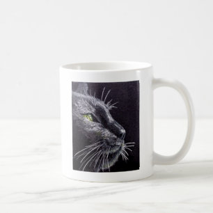 Caneca De Café Gato Negro