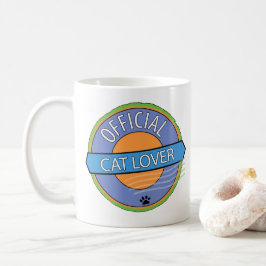 Caneca De Café Gato Oficial do Lover