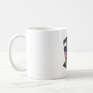 Caneca De Café Gato Patriótico Orgulhoso por Ser Americano Vetor