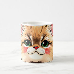 Caneca De Café Gato Persa Reprodutor