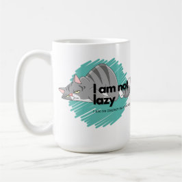 Caneca De Café Gato preguiçoso