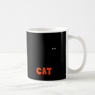 Caneca De Café Gato Preto Engraçado Servo de Gato