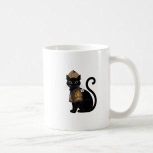 Caneca de Café Gato Preto Guerreiro