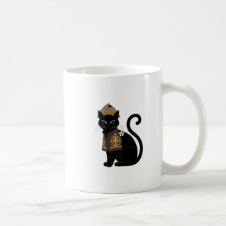 Caneca de Café Gato Preto Guerreiro
