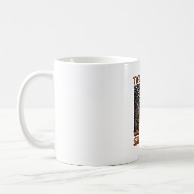 Caneca De Café Gato Preto Thackery Binx Halloween Cemitério Morce (Esquerda)
